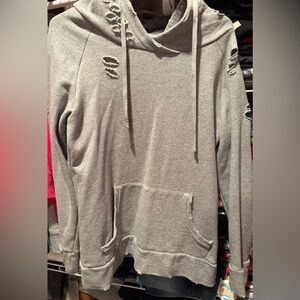 Chelsea DeBoer by Lily & Lottie distressed hoodie